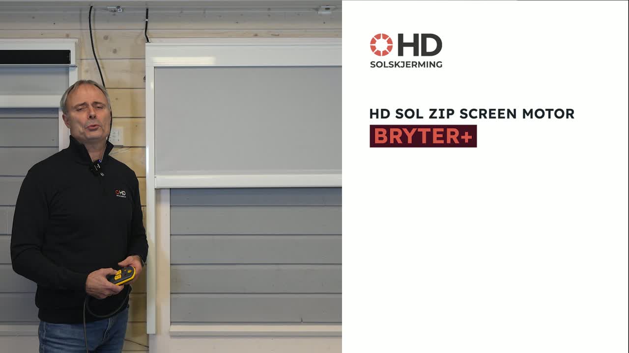 Zip Screen Bryter+ - Instruksjonsvideo