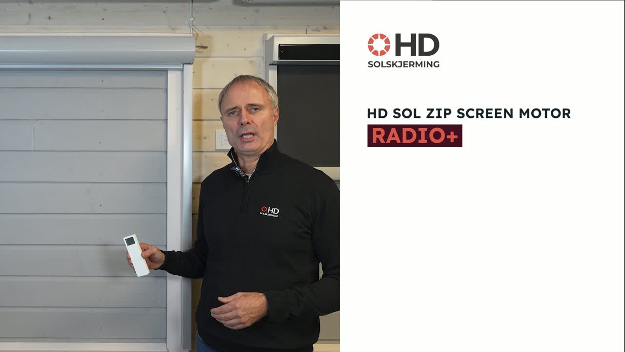 Zip Screen Radio+ - Favorittposisjon