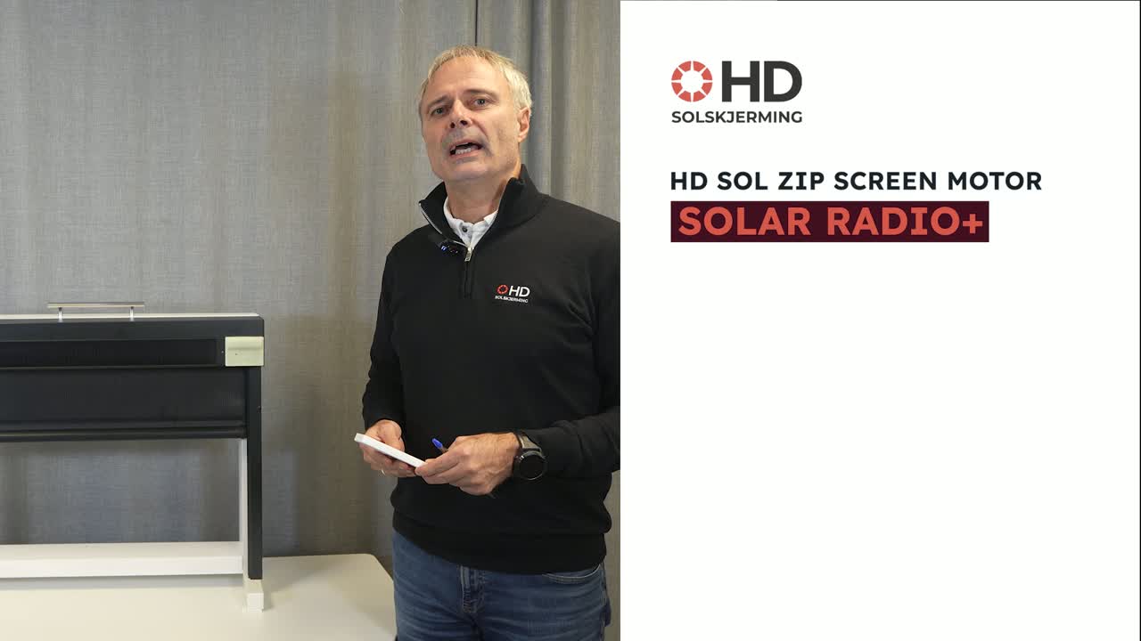Zip Screen - Solar Radio+ - Programmering